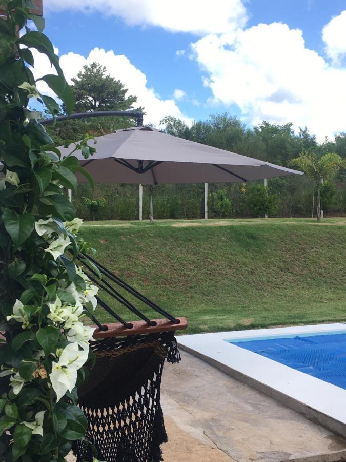 Casa De Campo Com Piscina Jaguariaíva Dış mekan fotoğraf
