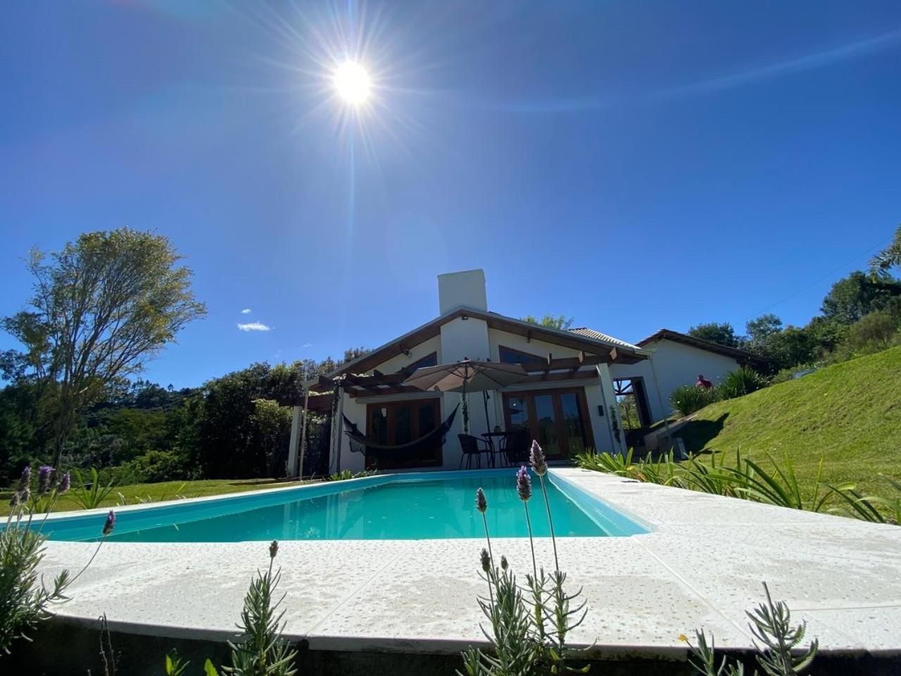 Casa De Campo Com Piscina Jaguariaíva Dış mekan fotoğraf