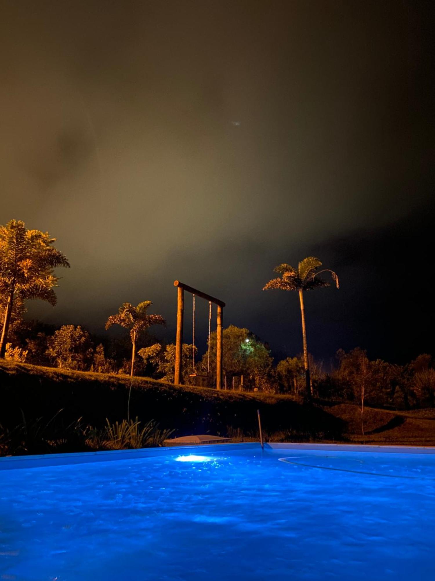 Casa De Campo Com Piscina Jaguariaíva Dış mekan fotoğraf